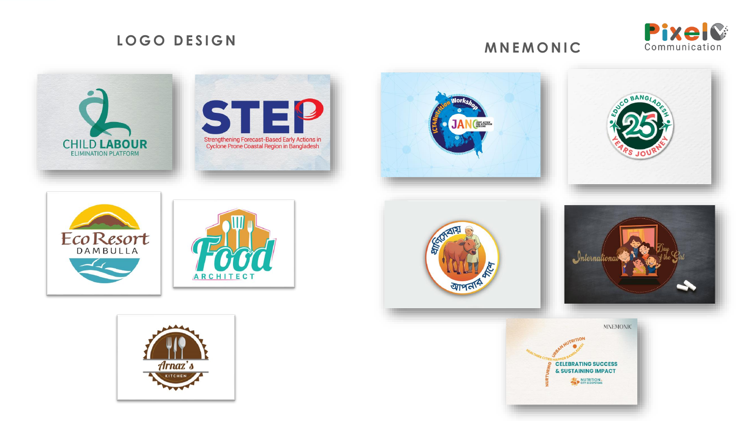 Logo and mnemonic work
